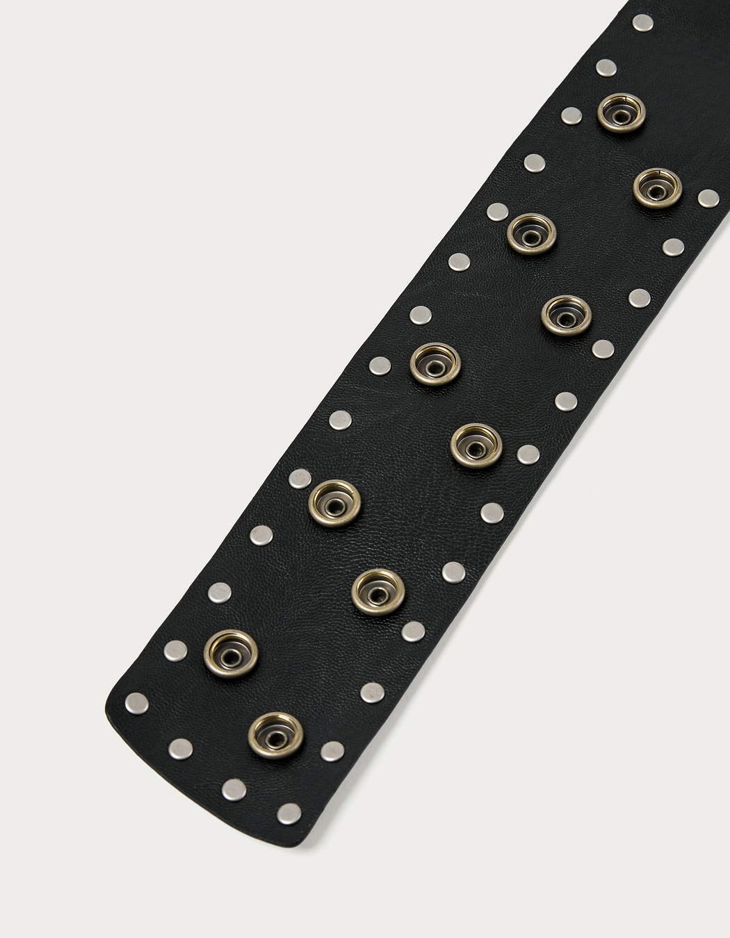 大人気 【POLYSOOEM】 MULTI STUDDED BELT ●送料・関税込● MULTI STUDDED BELT, BLACK - polysooem