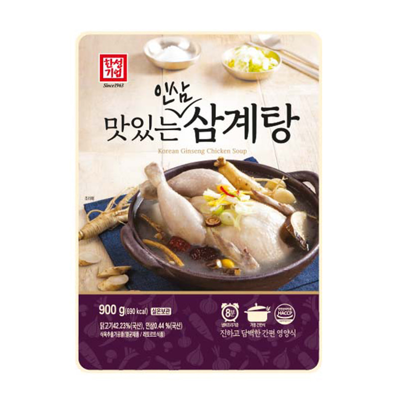 한성 마트 맛있는 인삼 삼계탕(교) 900g