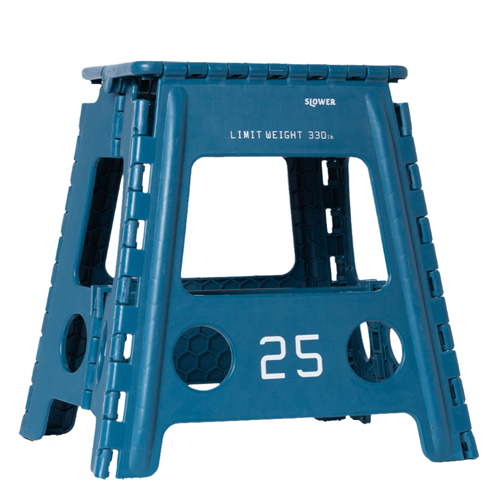 Folding Stool Lesmo DX BLUE re,slow