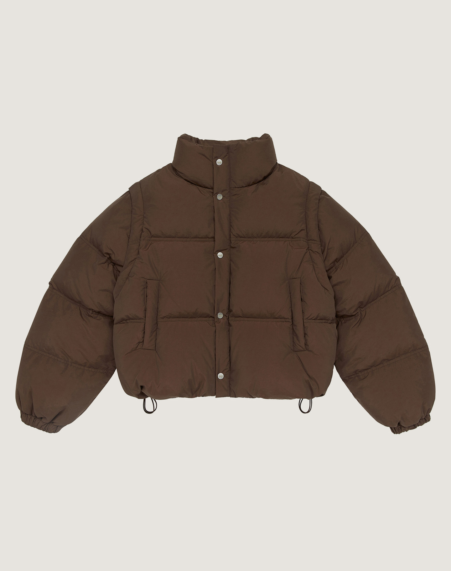 BEEDEN SWITCHING RIB 2WAY PUFFER JACKET（2Way Puffer Jacket