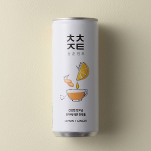 청춘전투 진저에 레몬 한방울 탄산음료 (240m)