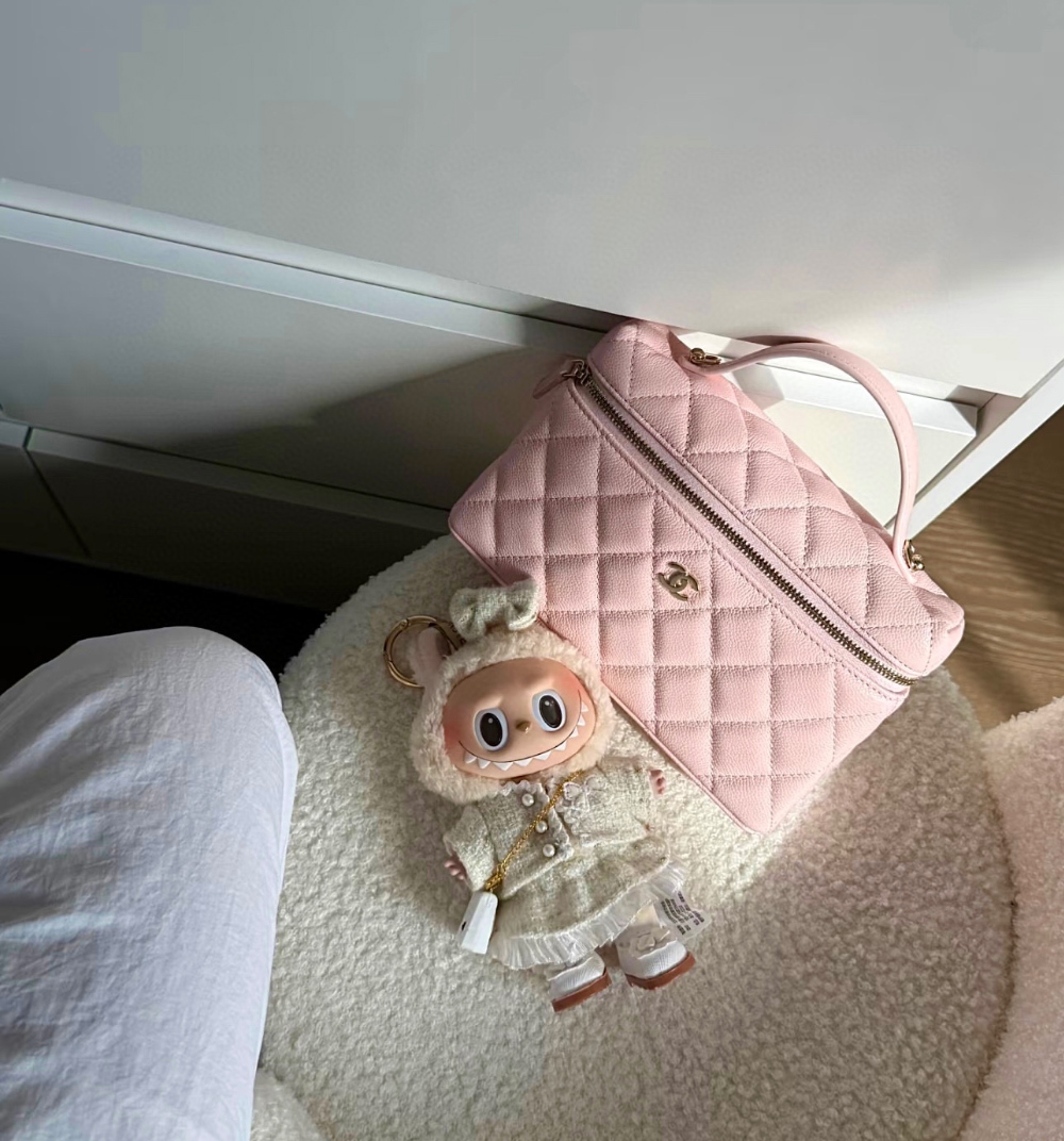 ★CHANEL◆ ショッピング バッグ ベージュ org.jpg