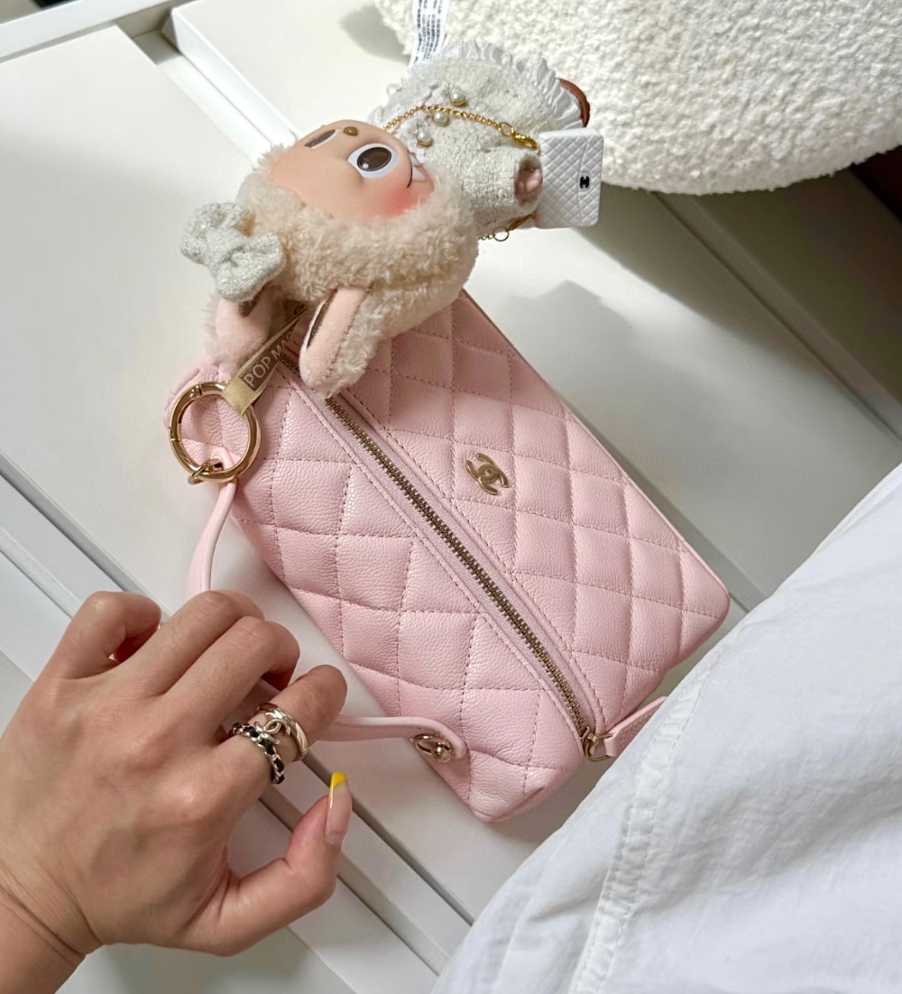 ★CHANEL◆ ショッピング バッグ ベージュ org.jpg