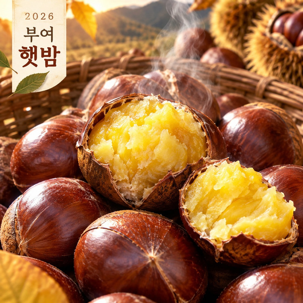 충남 부여 갓수확 산지직송 햇알밤 썸네일