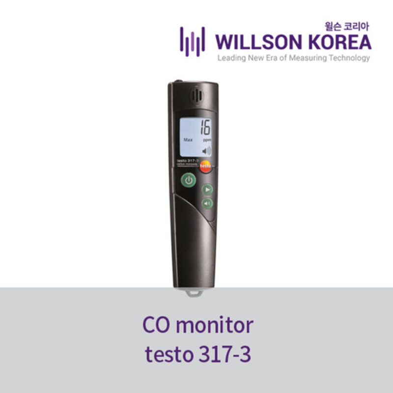 testo 317-3 CO monitor