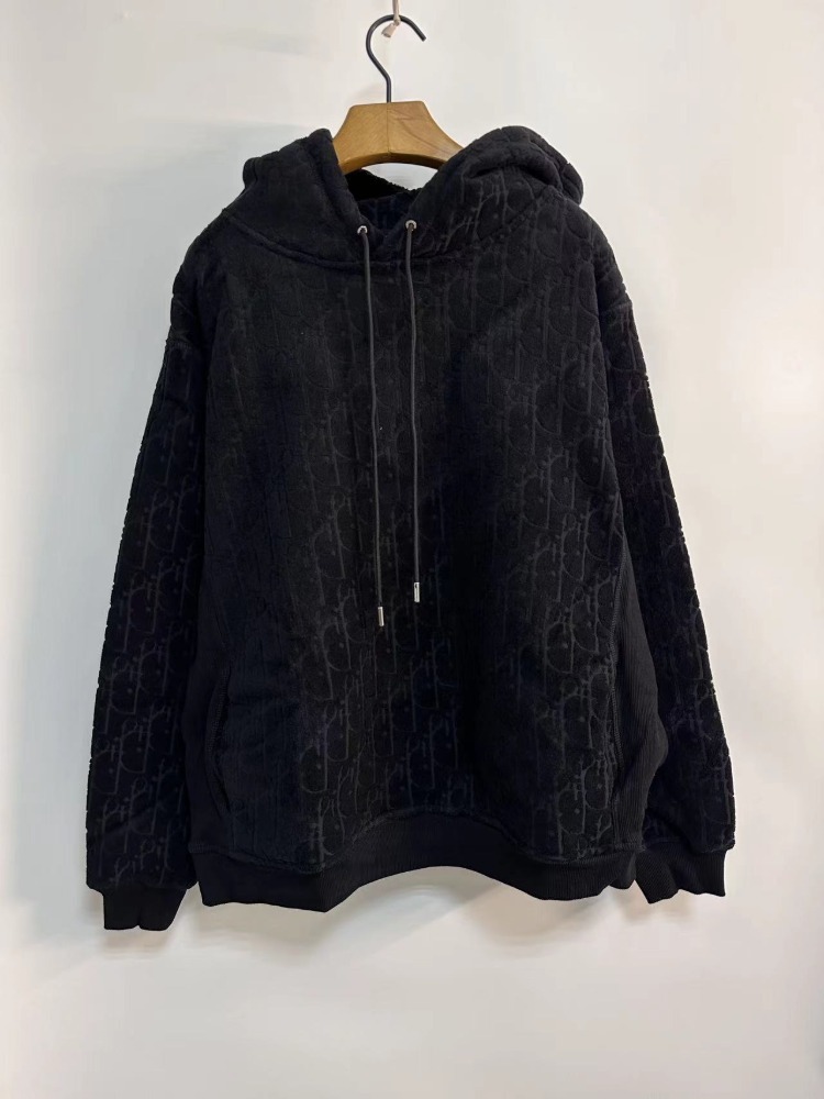 임**님 디올 오블리크 캐주얼 핏 후드 스웨트 셔츠 블랙 113J631A0684_C540 QC 검수사진