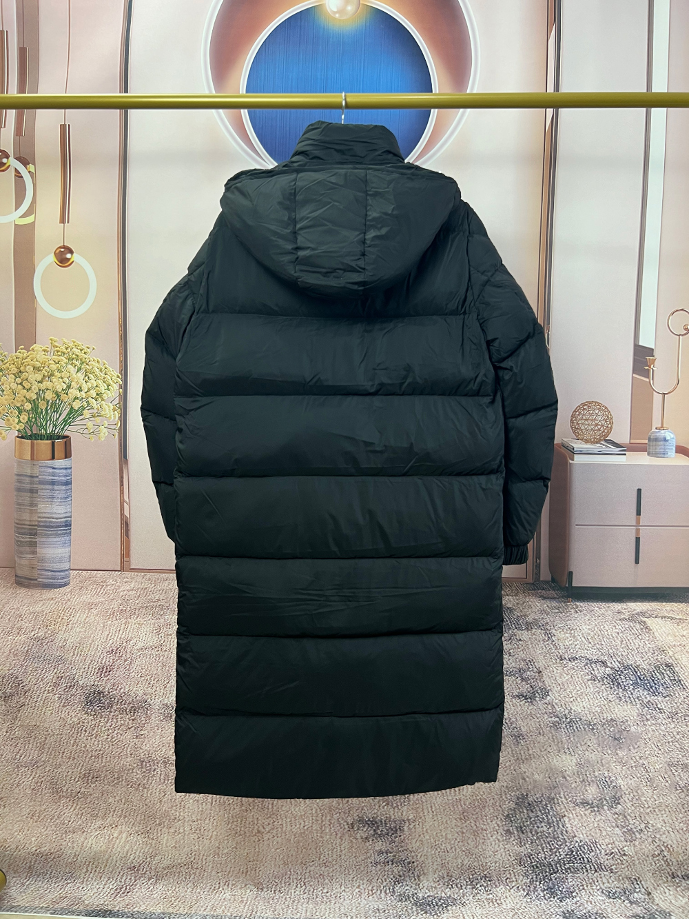패딩 딥블루 색상 이미지-S160L8