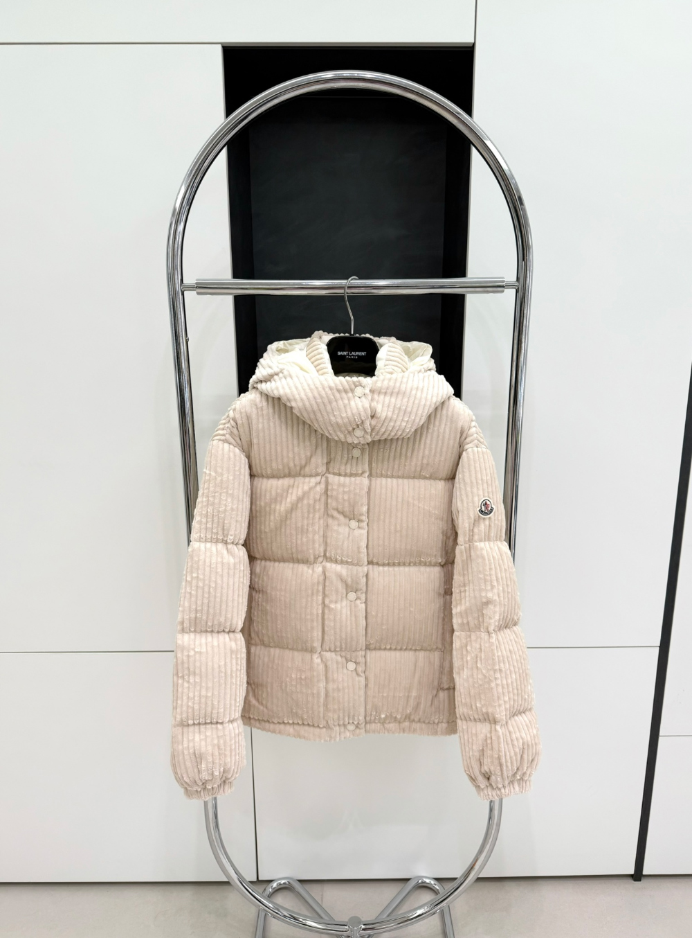 패딩 다크그린 색상 이미지-S214L24
