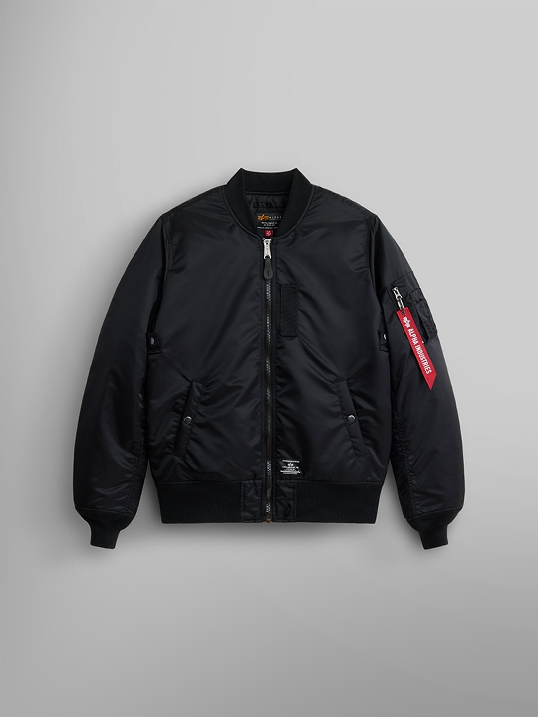 알파 인더스트리 MA-1 MOD FLIGHT JACKET BLACK 알파 인더스트리 MA-1 MOD FLIGHT JACKET BLACK