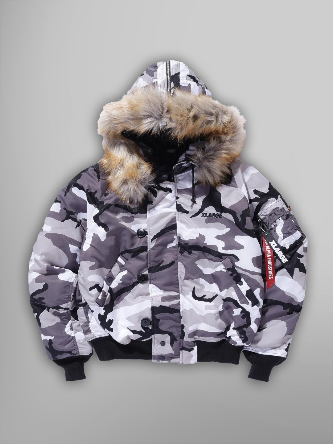XLARGE × ALPHA N-2B JACKET - 알파 인더스트리