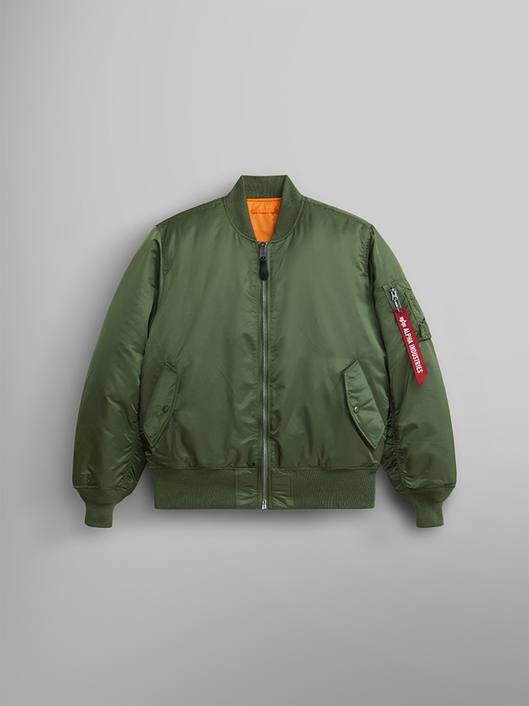 알파 인더스트리 MA-1 BLOODCHIT FLIGHT JACKET GEN II BLACK