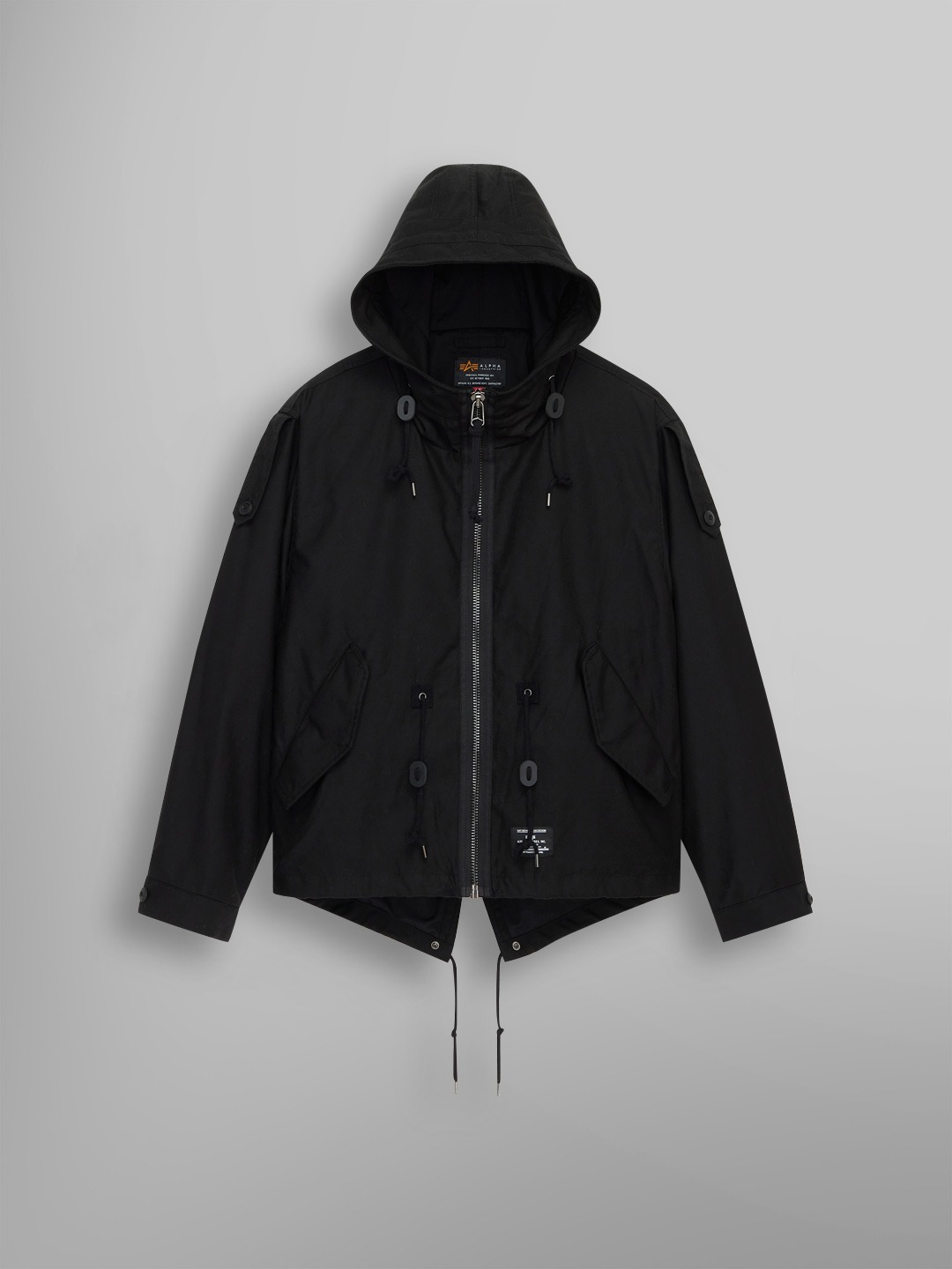w. M-65 Insulation Fishtail Parka (Black) 【M.I.D.A.】M65 Fishtail