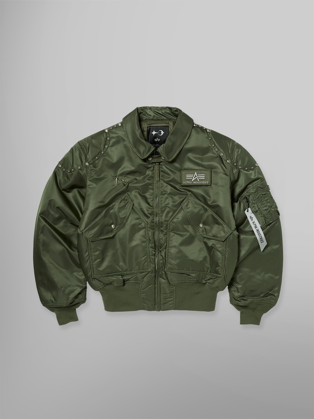 THUG CLUB X ALPHA CWU 45/P RIVET BUTTON VERSION - 알파 인더스트리