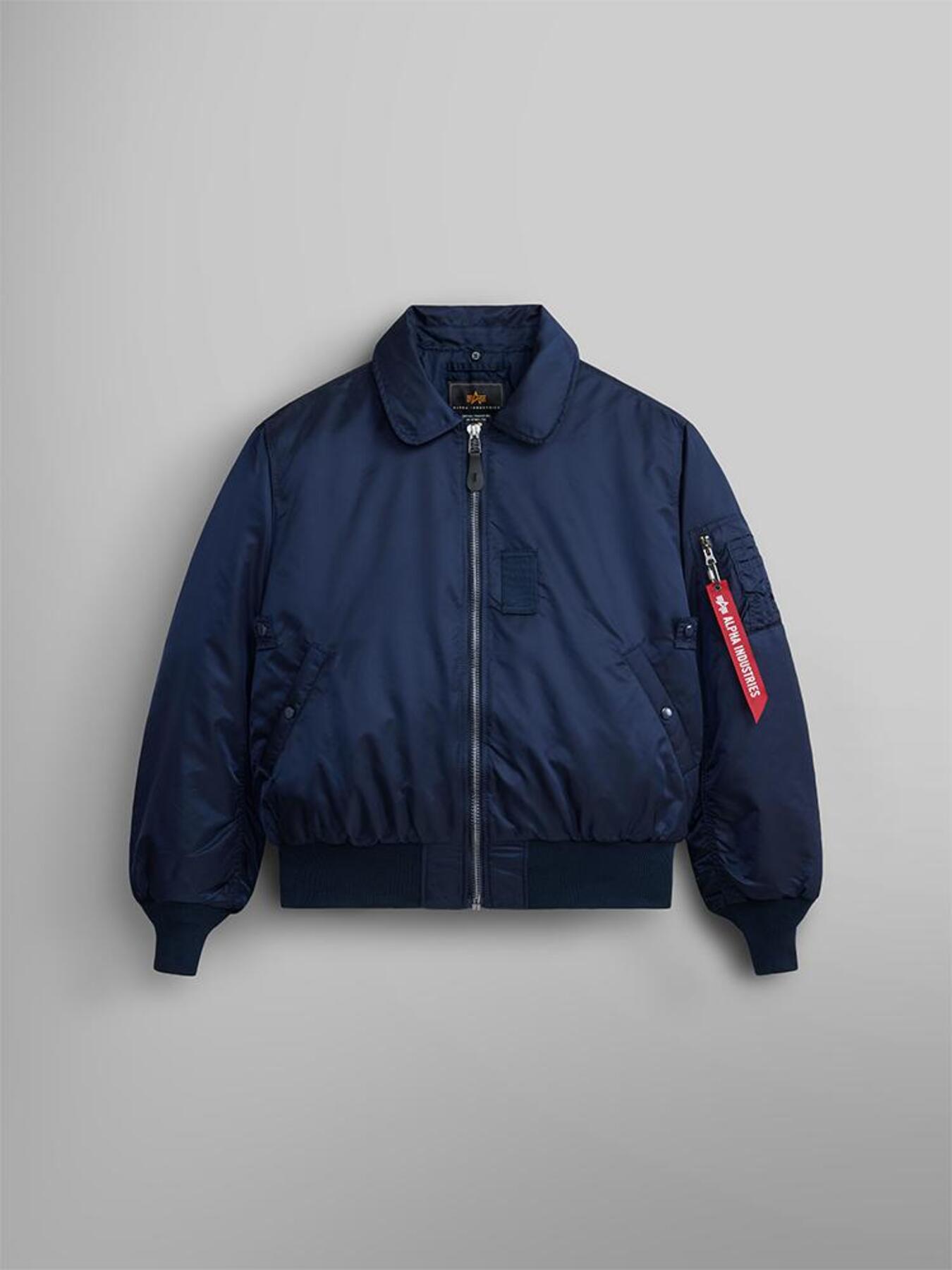 ★新品未使用！HOUSTONGOLD B-15 FLIGHT JACKET M★ 알파 인더스트리 B-15 FLIGHT JACKET REPLICA BLUE