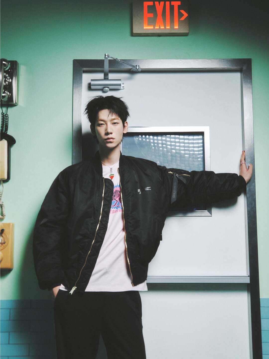 LE SSERAFIM x MA-1 Flight Jacket | 알파 인더스트리