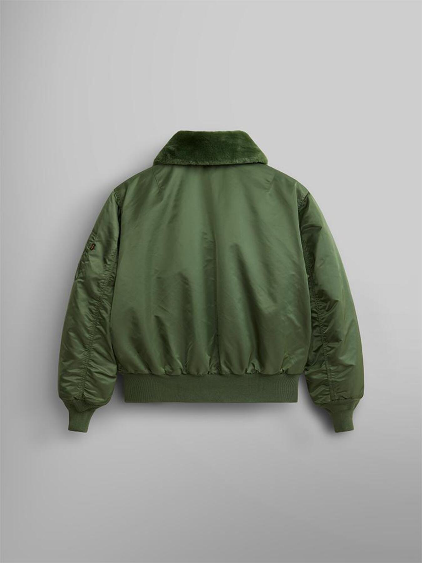알파 인더스트리 B-15 FLIGHT JACKET SAGE