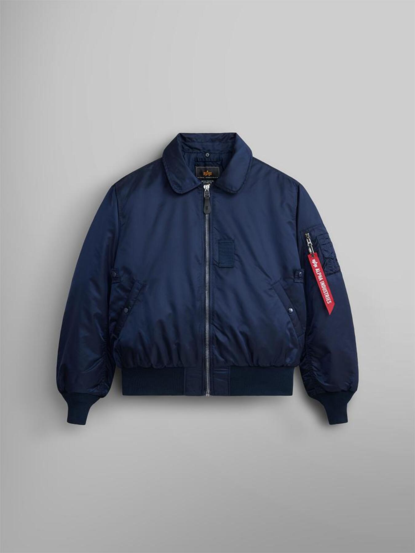 B 15 FLIGHT JACKET REPLICA BLUE