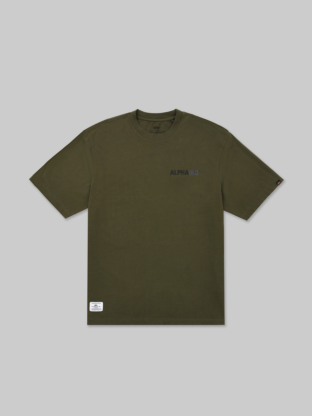 Alpha Industries| (UNFRM ALPHA IND TEE (MTU55004C1 OLIV UNFRM ALPHA IND TEE - 알파 인더스트리