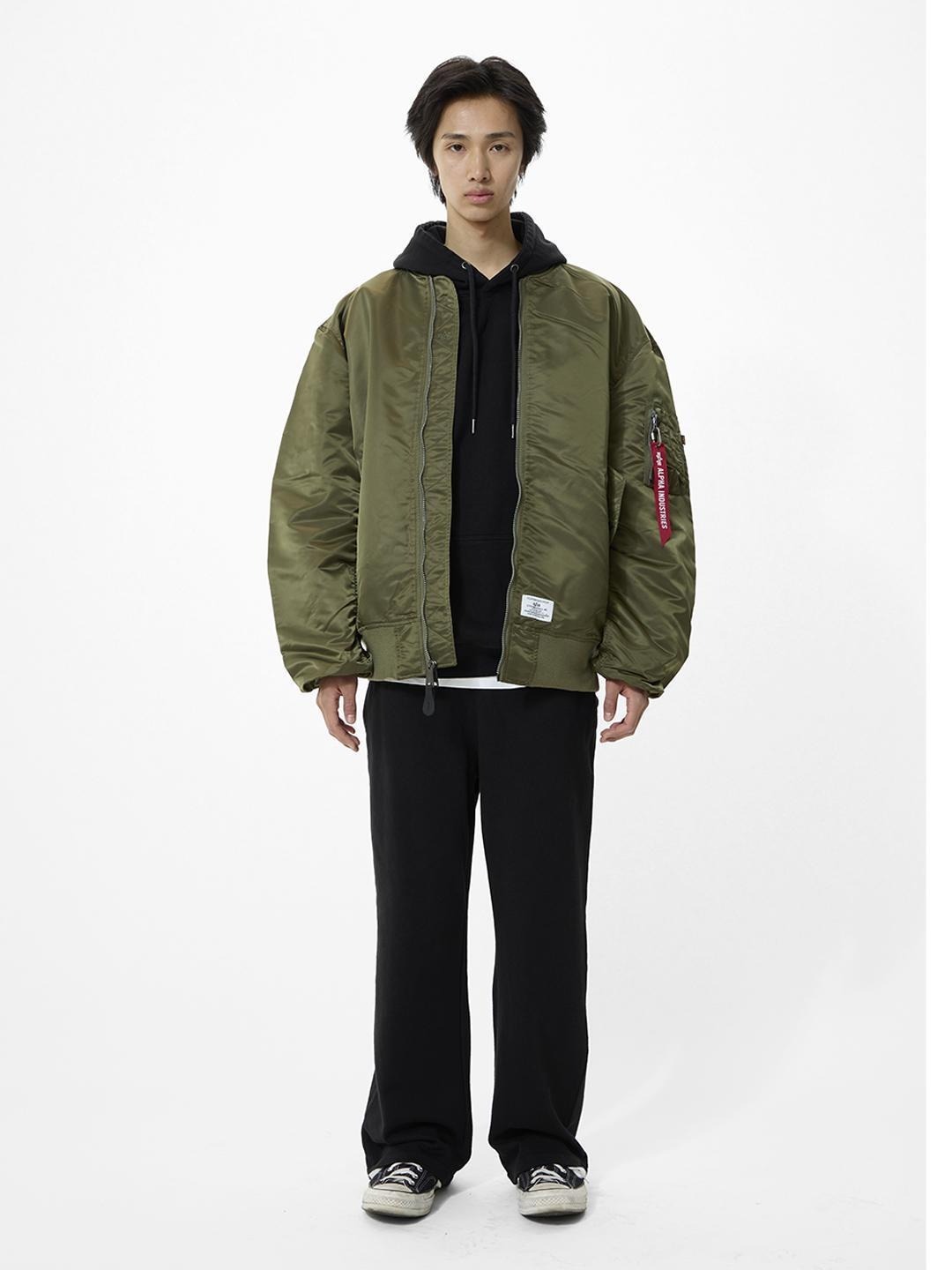 알파 인더스트리 L-2B MOD GEN II FLIGHT JACKET OG-107 GREEN