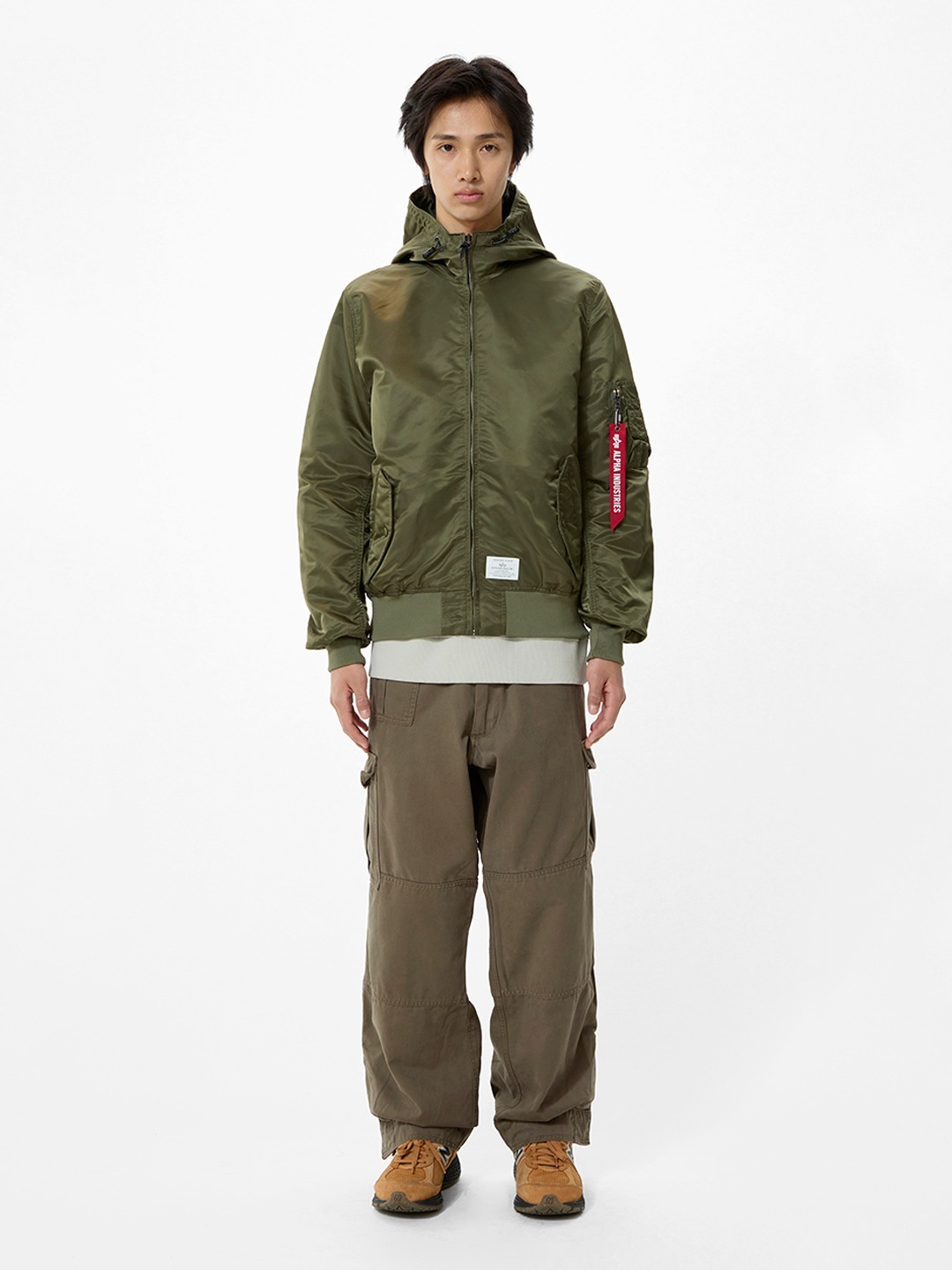 Le Sserafim Alpha Industries ma-1 ジャケット LE SSERAFIM x Alpha Industries コラボジ - メルカリ