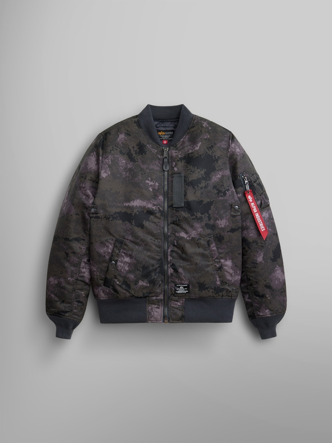 REVERSIBLE ONION QUILTED MA-1 FLIGHT JACKET - 알파 인더스트리