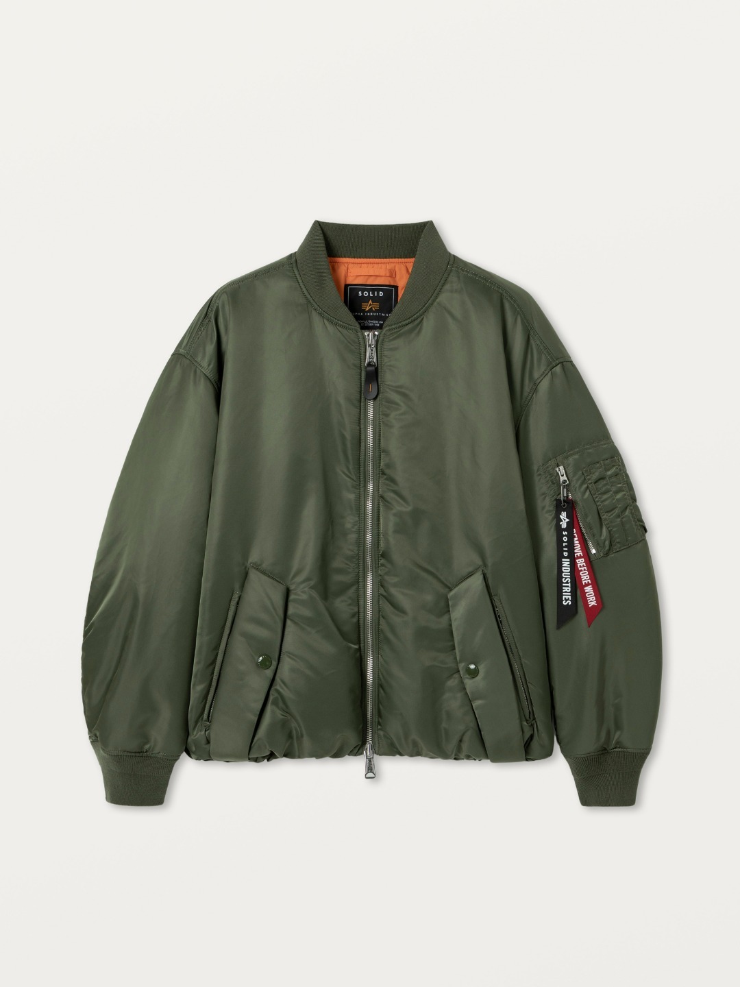 【新品未使用：M】アルファインダストリーズ x ON AIR MA-1 キネ KYNE x アルファインダストリーズ MA-1 M キネ ON AIR