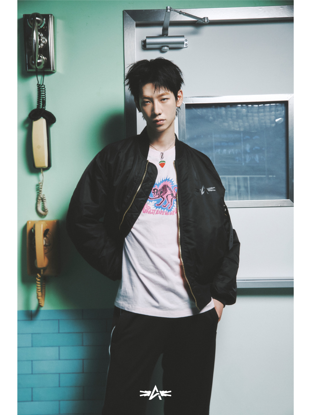 LE SSERAFIM x Alpha Industries コラボジ LE SSERAFIM X ALPHA