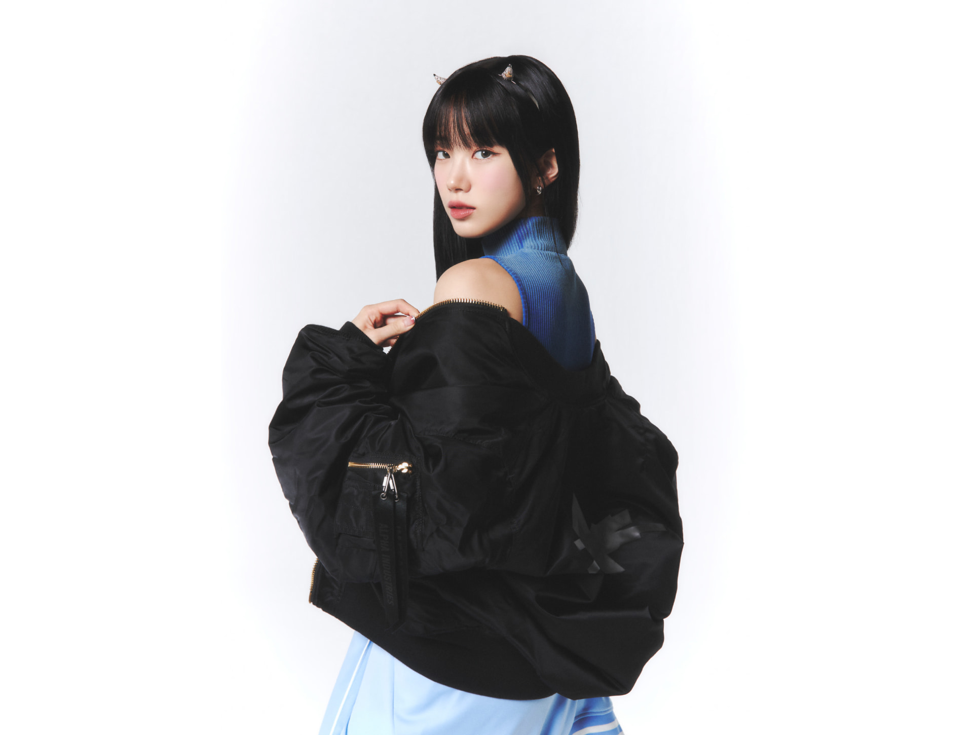 LE SSERAFIM x Alpha Industries コラボジャケット LE SSERAFIM X Alpha Industriesコラボ MA-1 - メルカリ
