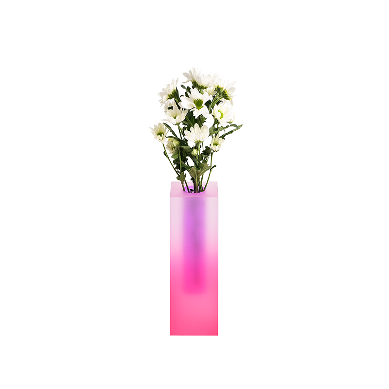 Mellow flower blurred vase - PP (핑크퍼플)
