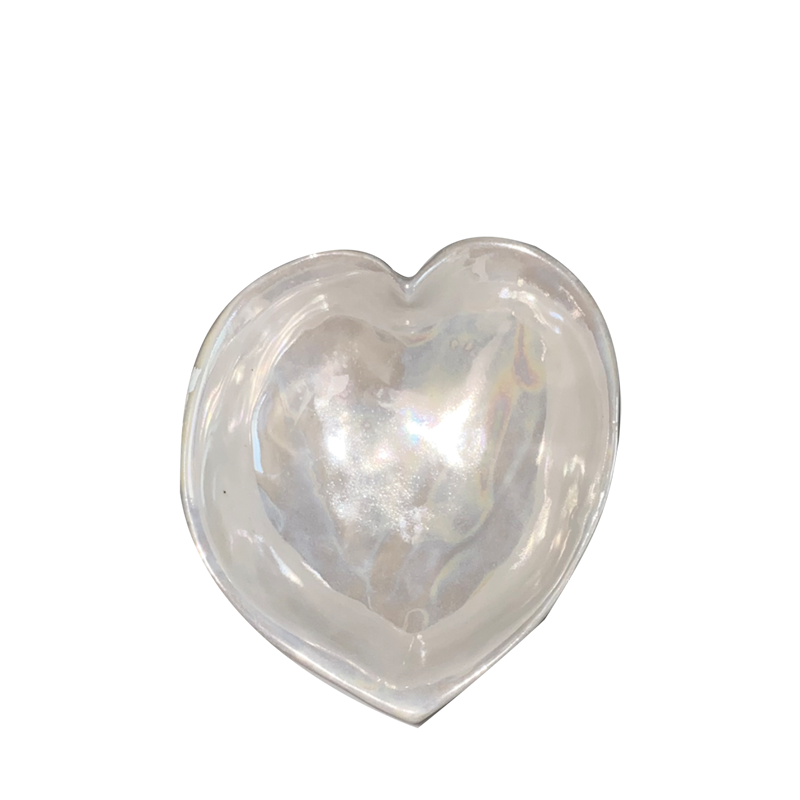 [나이트프루티] small heart dish (pearl)