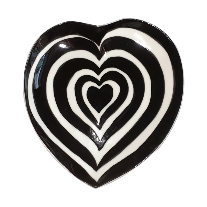 [나이트프루티] Heart stripe dish