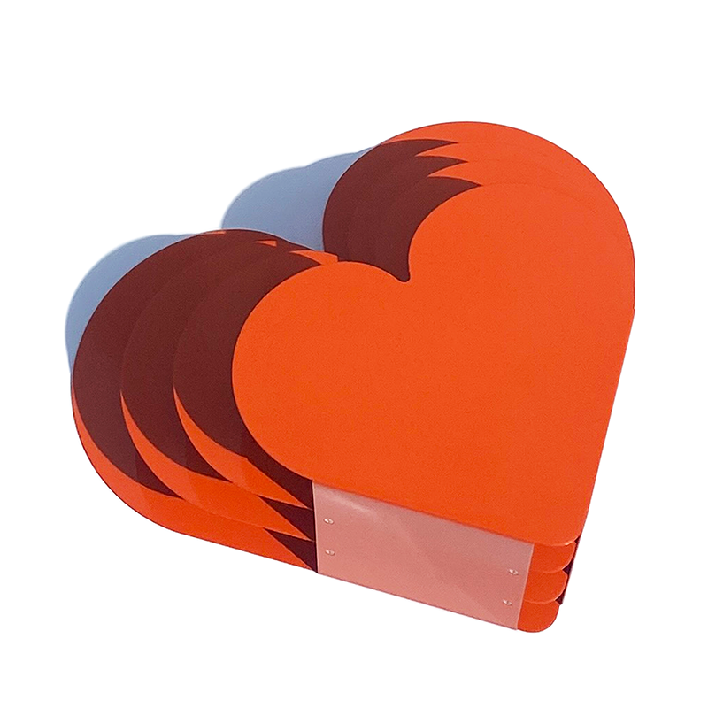 [CLU.] ppp heart rack 2 (orange)