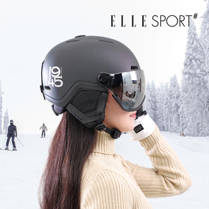 엘르 바이저 헬멧 스키 스노우 고글 일체형 헬멧 2024 NEW