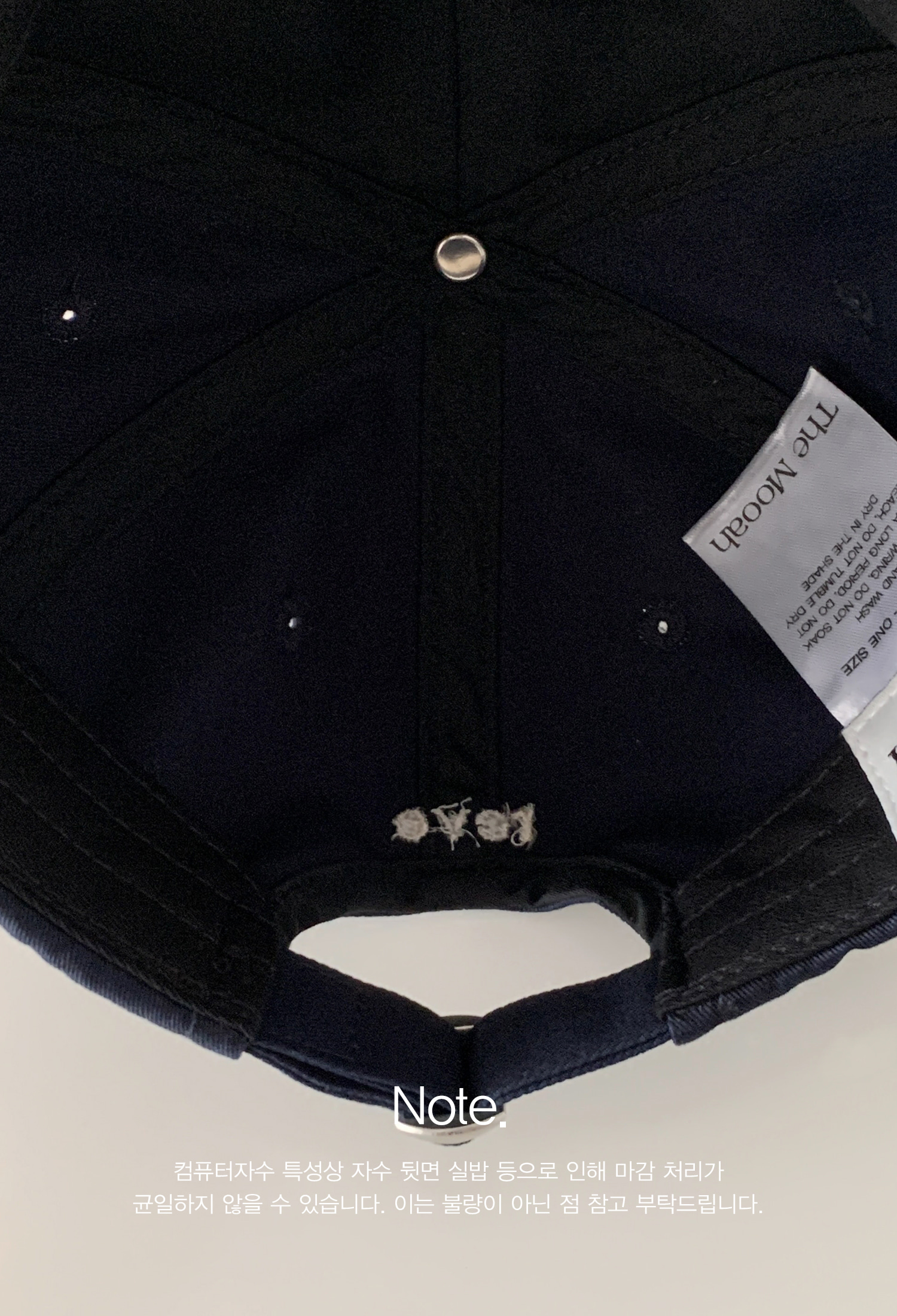 [사전예약] Mooah Corduroy ball cap. navy - The Mooah