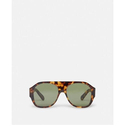Stellamccartney 여성 선글라스 Logo Chunky Aviator Sunglasses 910024PE00012508U