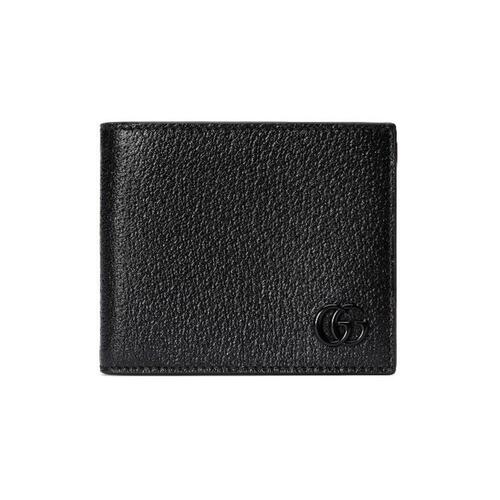 구찌 남성 반지갑 428726 1T56F 1000 GG Marmont leather bi fold wallet