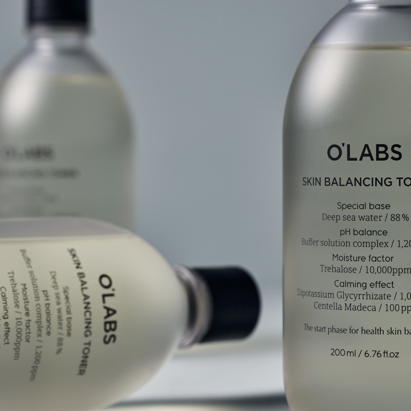 3Balancing Mild Acid Toner with Deep sea water