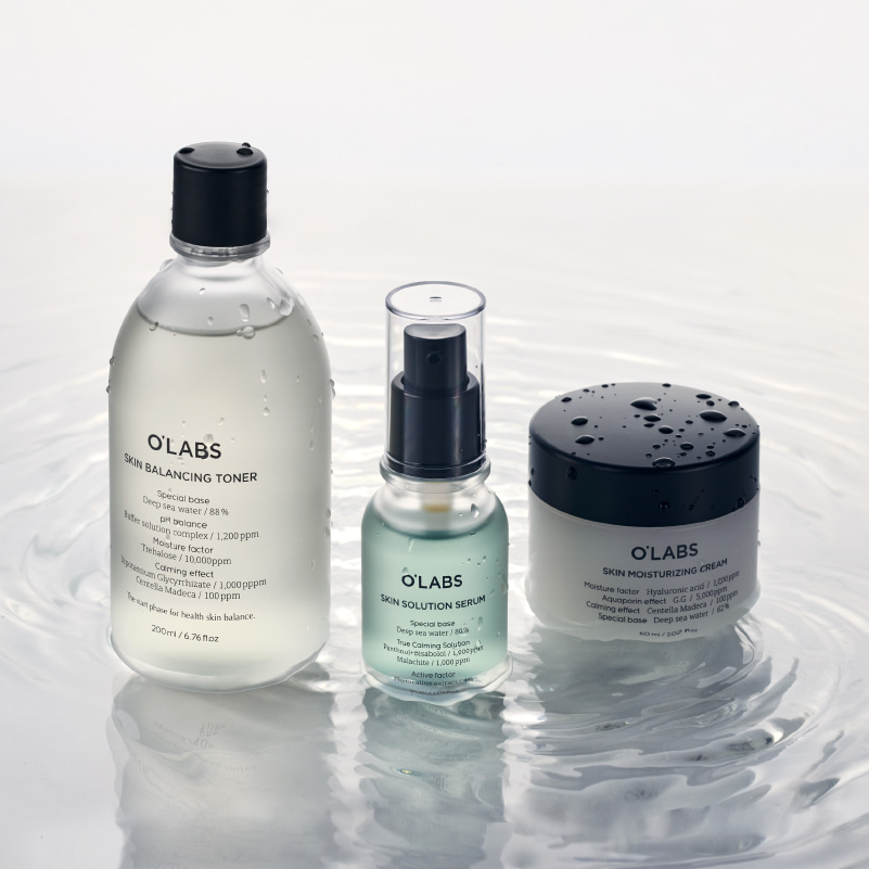 3Balancing Mild Acid Toner with Deep sea water