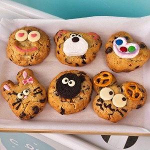 [쿠키득 생지] 르뱅쿠키 생지 90g x 20개