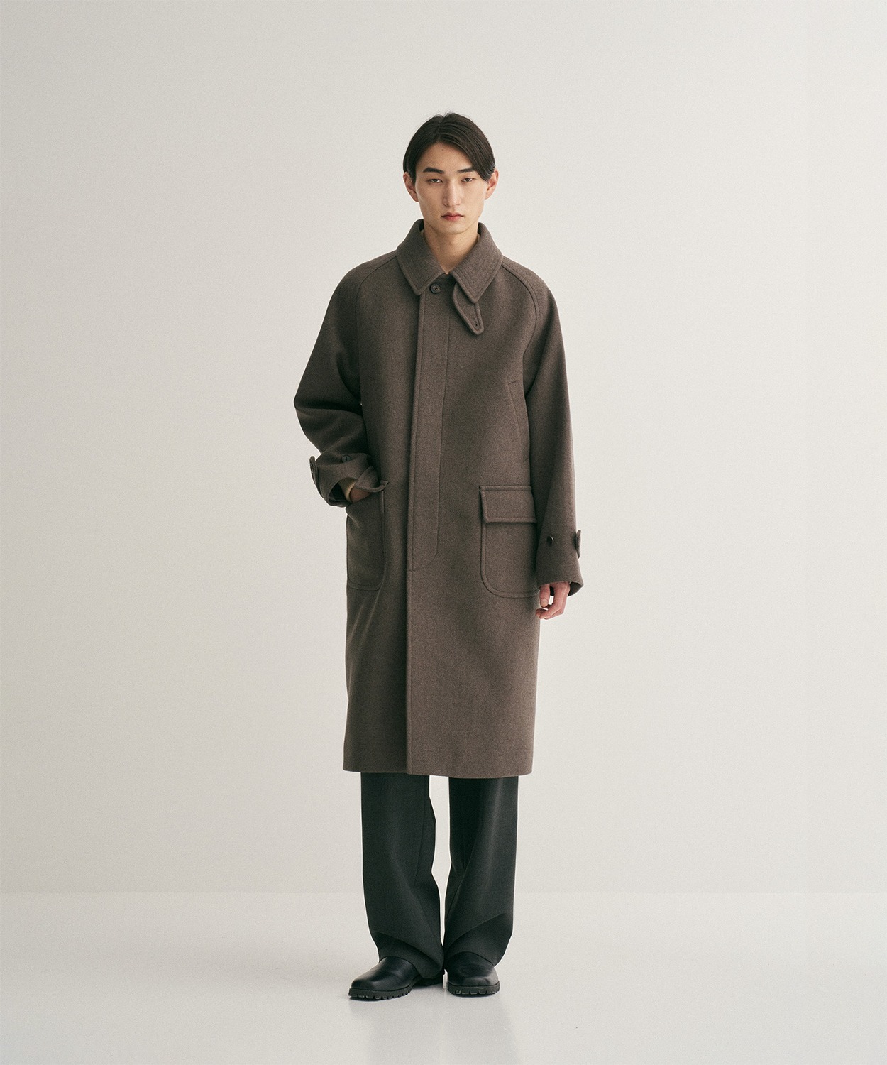 ジャケット・アウター ANOTHER OFFICE LEGACY BALMACAAN COAT ANOTHER OFFICE - 【残り一点】Legacy Balmacaan Coat | ACRMTSM