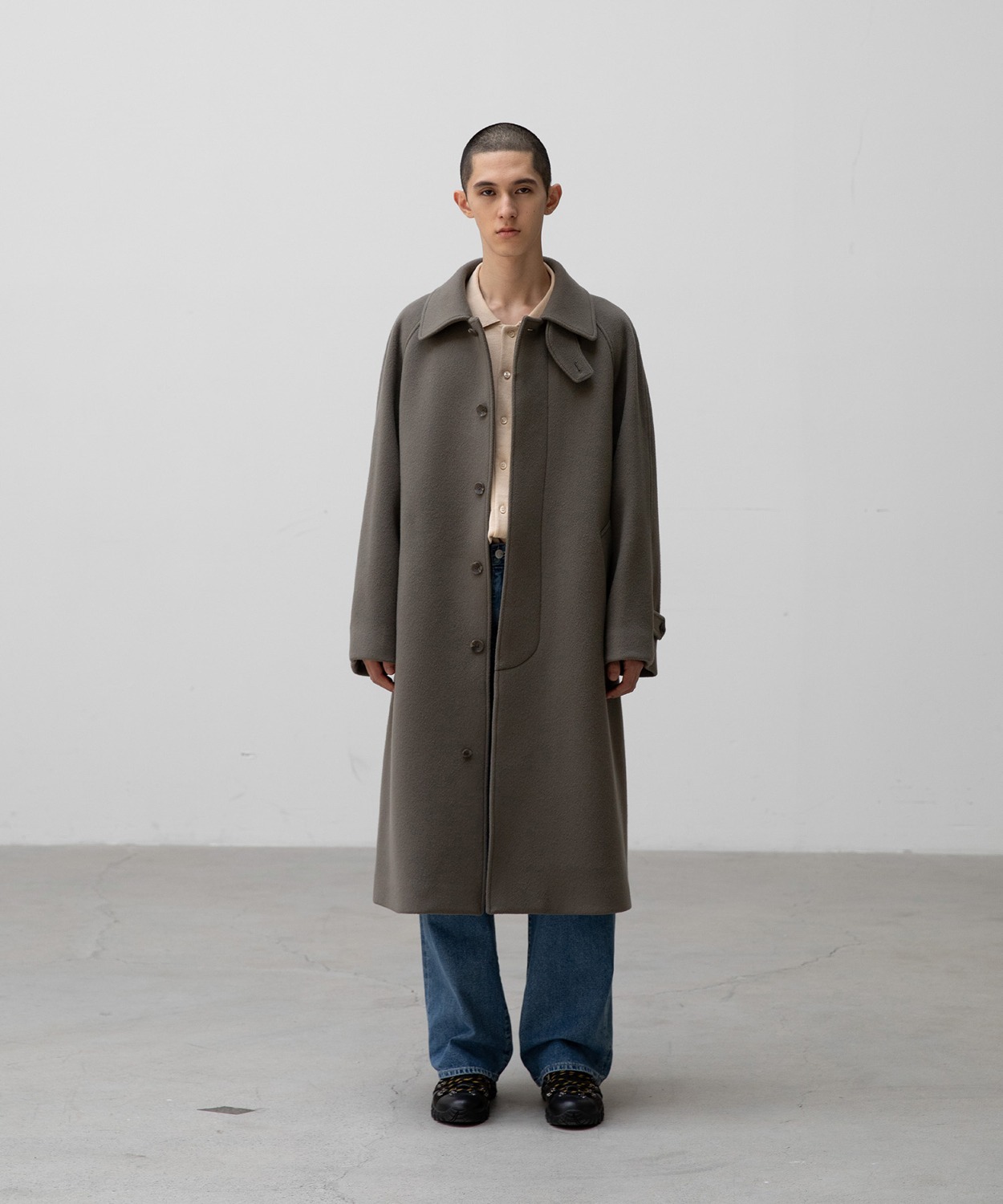 ジャケット・アウター ANOTHER OFFICE LEGACY BALMACAAN COAT ANOTHER OFFICE LEGACY BALMACAAN COAT