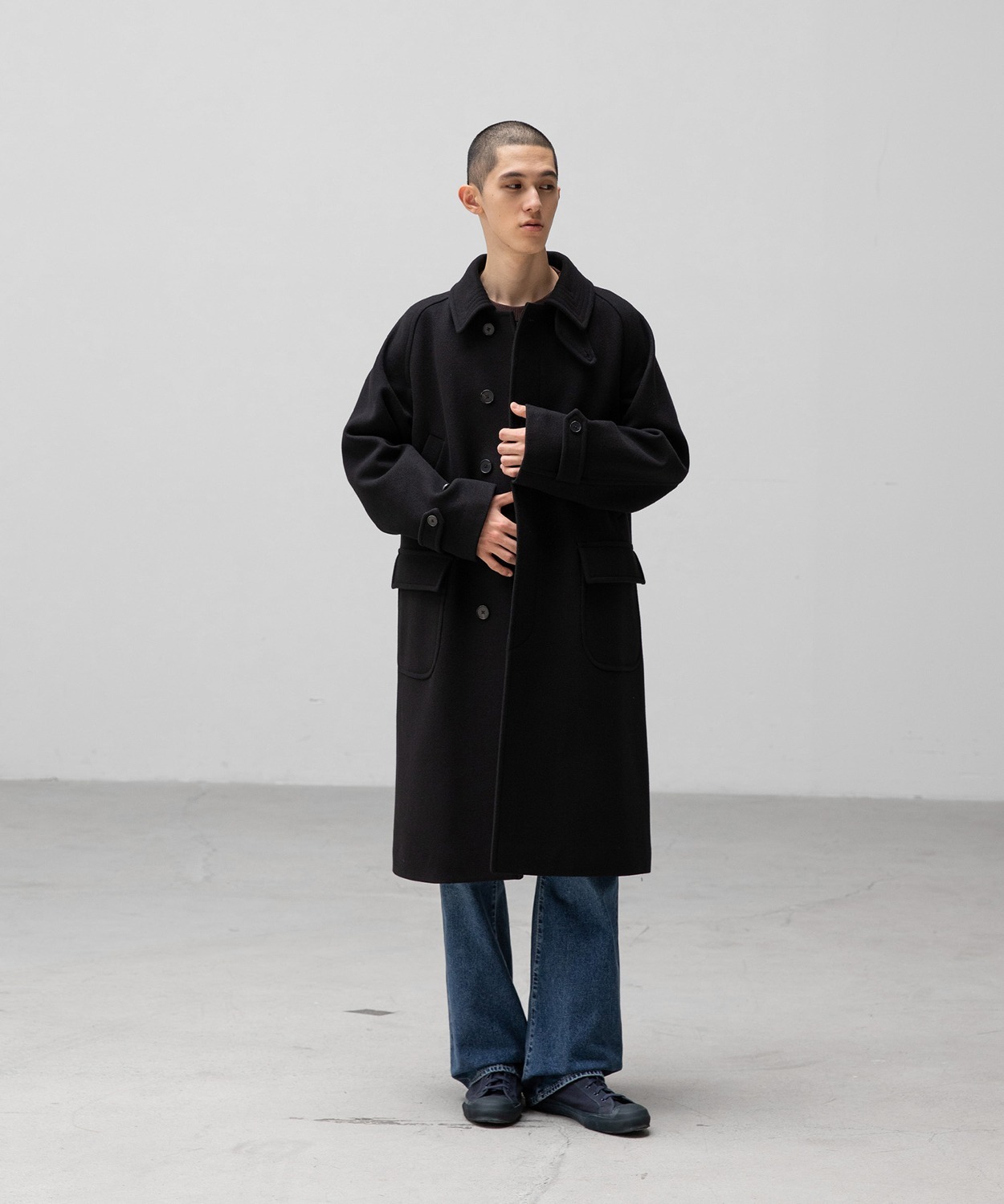 ANOTHER OFFICE LEGACY BALMACAAN COAT man - OUTER - 어나더오피스