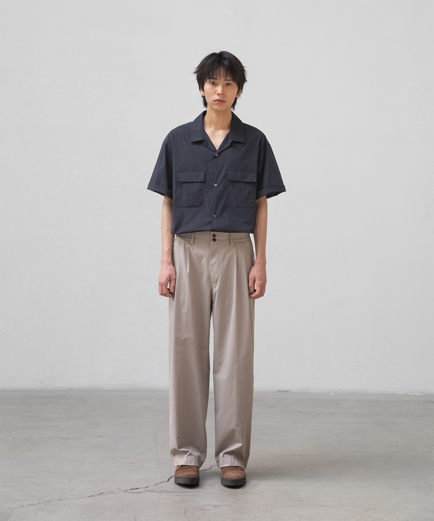 パンツ ANOTHER OFFICE Santiago Garment Pants ANOTHER OFFICE - 【残り一点】Santiago Garment Pants