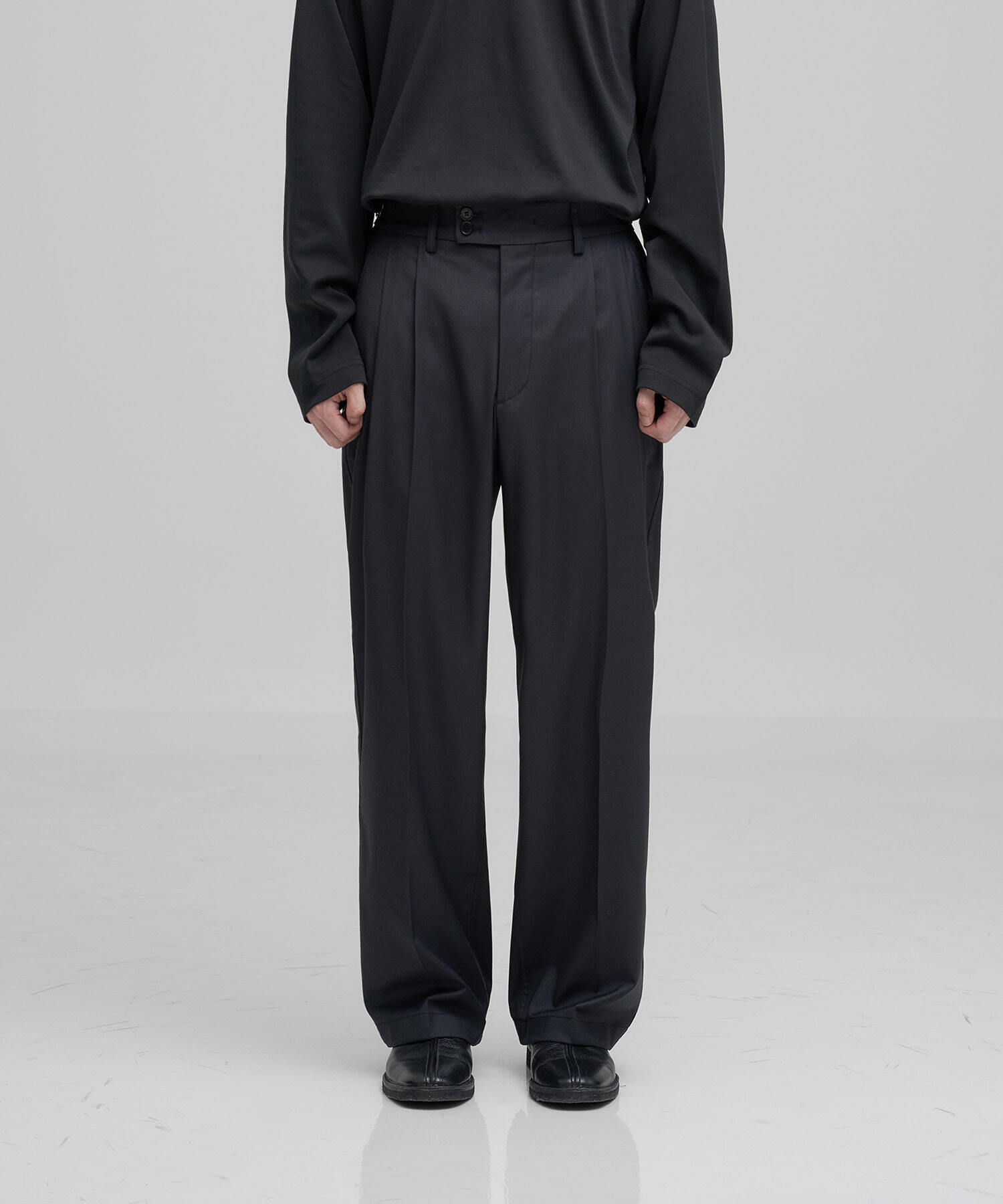 パンツ ANOTHER OFFICE Santiago Garment Pants ANOTHER OFFICE - 【残り一点】Santiago Garment Pants