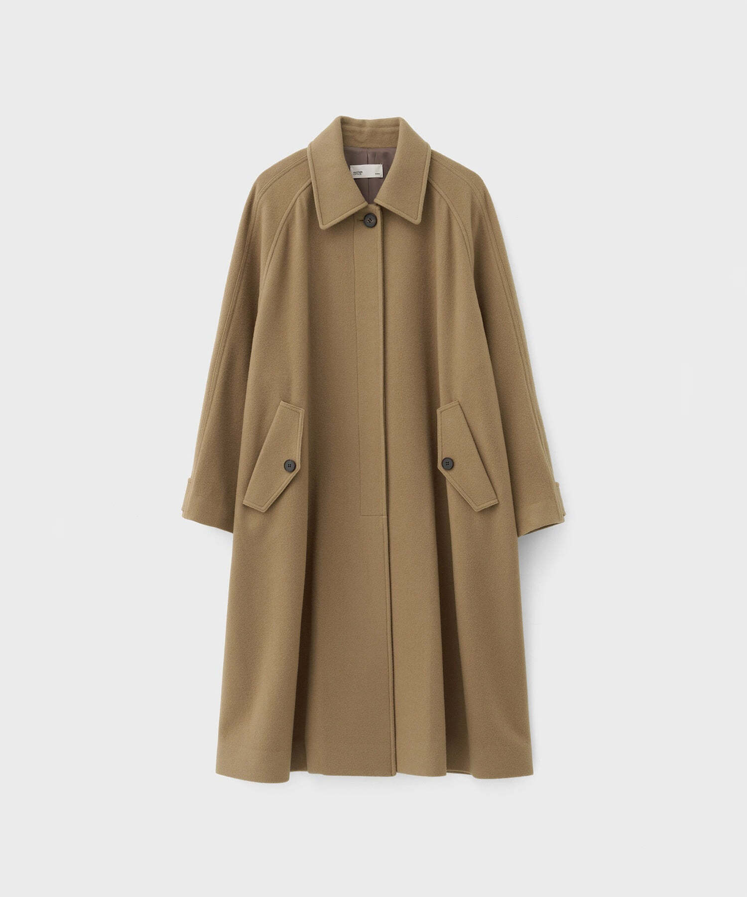 w. Mosser Wool Balmacaan Coat (Camel) - 어나더오피스