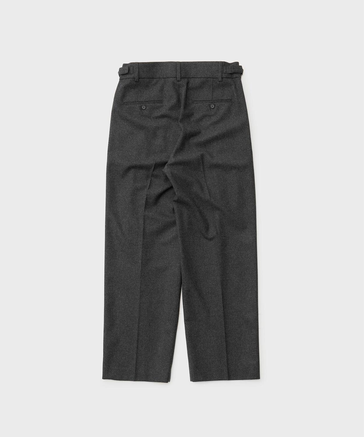 Santiago Mild Slacks (Heather Charcoal) - 어나더오피스