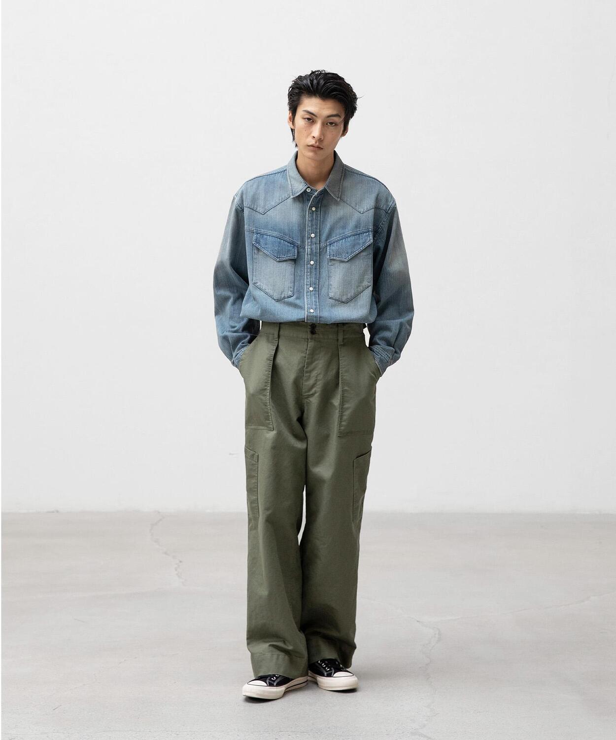 パンツ ANOTHER OFFICE Santiago Garment Pants ANOTHER OFFICE - ANOTHER OFFICEアナザーオフィス Santiago