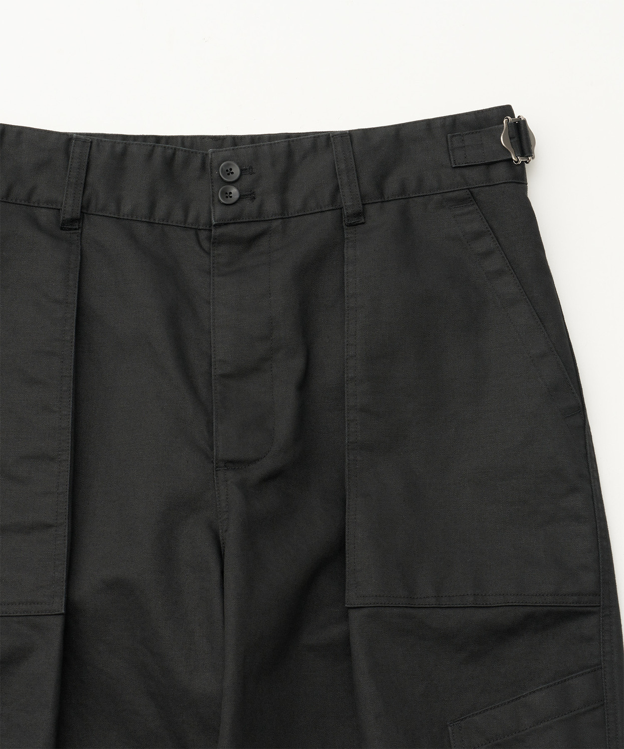 Santiago Fatigue Pants (Black) | 어나더오피스