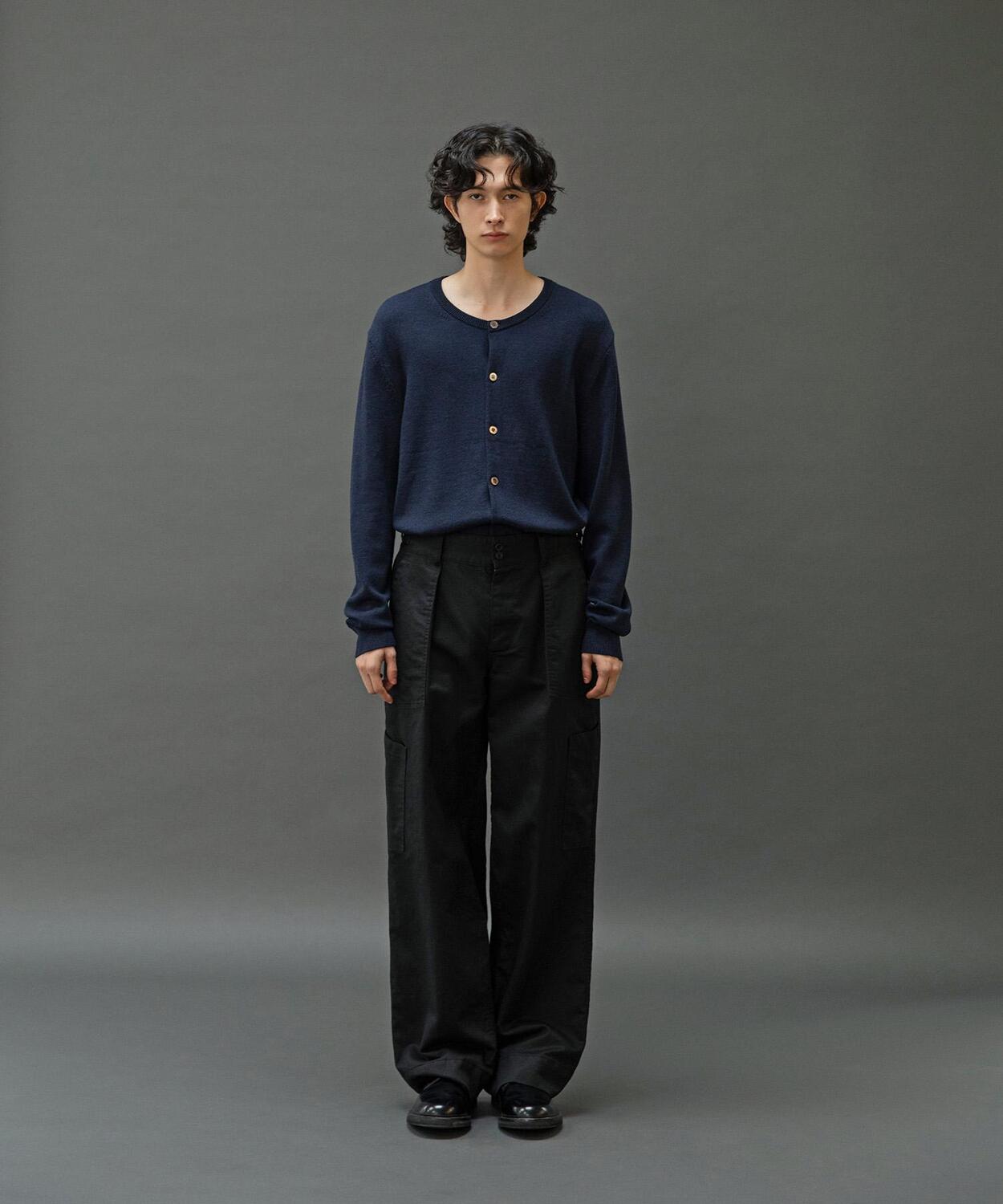 パンツ Santiago Officer Pants Almost Black Santiago Officer Pants #Almost Black [AOESPT001] – ciacura