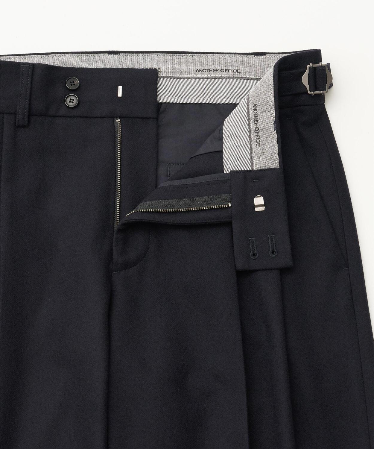 Santiago Mild Slacks (Navy) - 어나더오피스